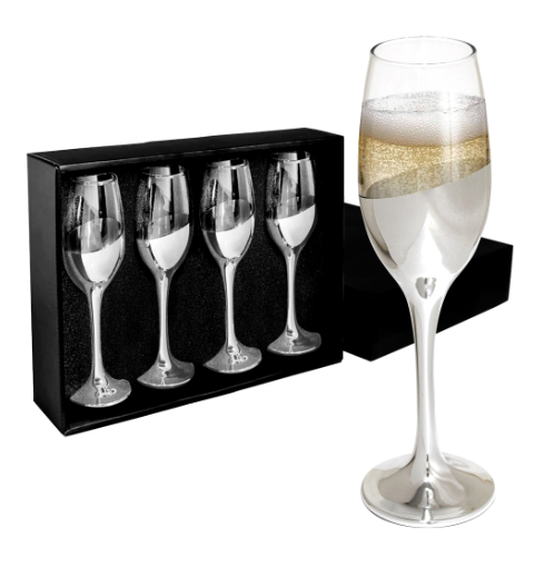 Set of 4 Champagne glass / Set de 4 copa espumante